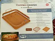Copper Crisper by Copper Chef New as seen on TV Turn Your Oven into an Air Frier