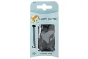 Lady Jayne Fringe Pins Black 50 Pack