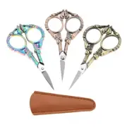 Sewing Embroidery Scissors Stainless Steel Shears for Fabric Paper Cutting Craft