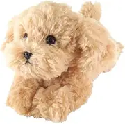 Hiza Wanko P-3042 Toy Poodle, Beige, Plush Toy, S