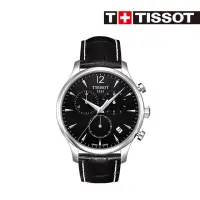 在飛比找蝦皮購物優惠-［二手］Tissot 天梭 1853 三眼錶