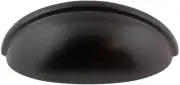 (12 Pack) 3" Contemporary Cup Pull Dark Oil Rubbed Bronze