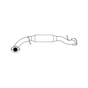 Redback Manifold Catalytic Converter for Ford Ranger PJ WEAT 3.0L 4Cyl 2006-2009