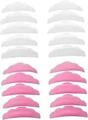 FOMIYES Silicone Eyelash Perming Pads Set 4 Bags of Lash Perm Gaskets Lash Extension Gasket for Women