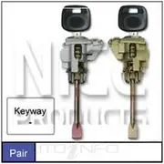 Nice Door Lock Barrel - Pair, NDL55F