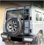 Tailgate Ladder Rear Ladder Stairs Compatible for Suzuki Jimny JB64 JB74 JB64W JB74W JB74 JC74 2019 2020 2023 2024 2025