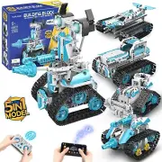 Robot for Kids Ages 8-14, 5-in-1 Remote Control and APP Programmable Robot Toys