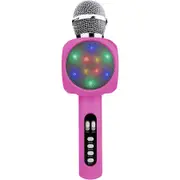 Techxtras Wireless Karaoke Microphone - Pink