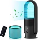 ULTTY Bladeless Tower Fan and Air Purifier in One, 90° Oscillating Bladeless Fan