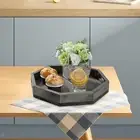 Serving Tray Drink Serving Platter Wooden Tray