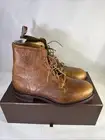 Rm Williams Risden Clay Pebbled Leather Size Au/uk 10g Eu45 US11 New