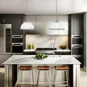 Logan Single Pendant Light in Satin Chrome