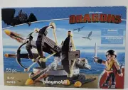 Playmobil How to Train Your Dragon Eret with 4 Shot Fire Ballista (28A)