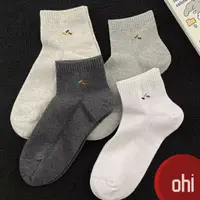 在飛比找蝦皮商城優惠-【ohi】男襪純棉 抗菌防臭 6色 個性襪子 運動襪 襪子新