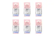 6x Eylure London Pre Glued Lashes False Eyelash Extension 15-Hour Wear 003