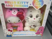 Hello Kitty and Friends x Care Bears Cheer Bear Sealed Box Set Plush Ready2 Ship