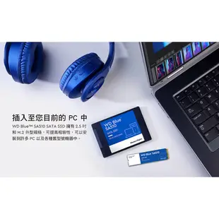 WD威騰 Blue 藍標 SA510 2.5吋/SATA/7mm/SSD固態硬碟/原價屋