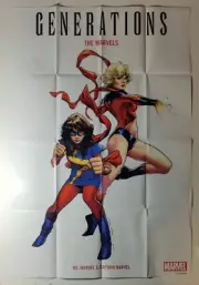 Generations The Marvels Promo Poster 24 x 36 Marvel 2017 Olivier Coipel
