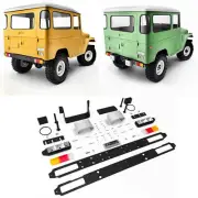 For RC4WD Gelande II Cruiser/FJ40 1/10 toy RC Car Metal Rear Bumper & Pedal Kit