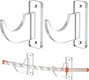 Katana Wall Mount, Sword Display Wall Mount, Lightsaber Wall Mount, Acrylic Sword Stand,Sword Wall Mount（Clear）