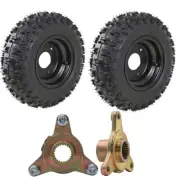 4.10-6 Tyre Rim+23T Rear Axle Wheel Hub ATV Quad Go Kart Golf Cart Buggy Taotao
