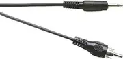 3.5mm Mono Jack Plug to Single RCA Phono Plug Cable 1.2m