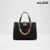 在飛比找momo購物網優惠-【ALDO】SEREIN-優雅鍊條托特包-女包(黑色)