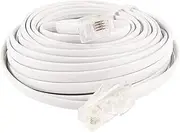 XYWHPGV Office RJ11 6P4C to RJ45 8P4C Modular Network Telephone Cables 6M Length White(59f5e 4e4c0 a9067 48c34 08d1d 9ba5b