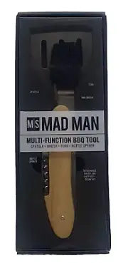 MS Mad Men BBQ Tool Multi-functional Travel Set