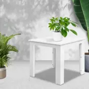 Side Table Coffee Lamp Nightstand Outdoor Patio Wooden Table Furniture Sturdy