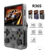 R36S Retro Handheld Video Game Console 3.5 Inch IPS Screen 64GB R35s Pro Video