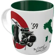 Nostalgic Art Vespa The Italian Classic 330ml Ceramic Mug Coffee Cup w/ Handle