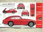 1955 / 1956 / 1957 / 1958 / 1959 ASTON MARTIN DB2 / 4 IMP Brochure , DB-2
