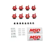 8289-8 MSD Ignition Coil - Smart - 8-Pack - Red
