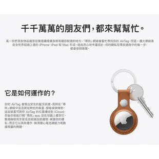 Apple 蘋果原廠 台灣公司貨 非水貨 Airtag 一件裝 防丟神器 小孩 寵物 鑰匙 包包 藍芽追蹤器 折扣碼現折