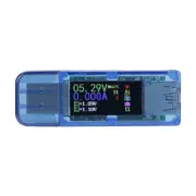 USB 3.0 Color LCD Voltmeter Ammeter Current Meter Multimeter Charger Tool