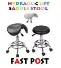 Stool Hydraulic GAS Lift Bar Chair Salon Massage Spa Nail White Black Furniture