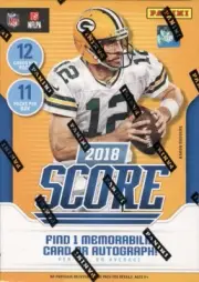 2018 PANINI SCORE FOOTBALL BLASTER 20 BOX LOT BLOWOUT CARDS