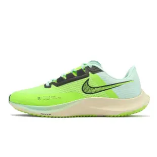 【NIKE 耐吉】慢跑鞋 Air Zoom Rival Fly 3 男鞋 螢光綠 回彈 路跑 透氣 運動鞋(CT2405-358)