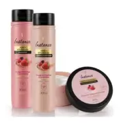 Instance Red Fruits Ceramides Shine Vitamin Strength Treatment 3 Itens - Eudora