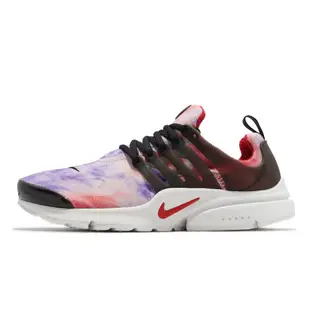 Nike 休閒鞋 Air Presto Tie-Dye 男鞋 女鞋 紅 紫 渲染 魚骨鞋 襪套式 CT3550-501