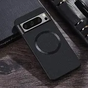 [FIFTHAVE] Magnetic Mobile Phone Case Google Pixel 7A Case Compatible with MagSafe, Hard Case Protective Case Google 7A Hard PC Case Slim Matte Cover Thin Soft TPU Scratch-Resistant Bumper 6.1 Inch