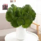 Fake Plant Leaves Potted Artificial Hawaiian Plant Leaves Vase Party Wedding
