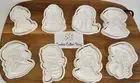 Disney Princes Cookie Cutter & Embosser Stamps Set Of 8