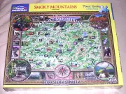 NEW 2018 HTF The Great Smoky Mountains TN NC Woods Trails Mtns 1000 Piece Puzzle