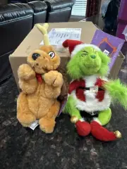 How the Grinch Stole Christmas Plush Lot 9” Beverly Hills Gift Co. W/tag