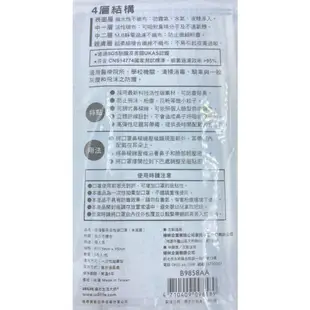 生活 居家 大師 吸護 B9858AA 50入 成人 醫療 活性碳 防護 防飛沫 防疫 台灣製造 口罩