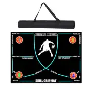 Basketball Footstep Training Mat, Anti-Skid Rubber Basketball Foot work Mat