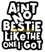 Sublimation Print Ain’t No Bestie Ready To Press Heat Transfer