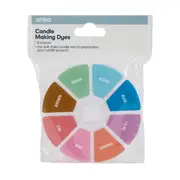 8 Pack Candle Making Dyes